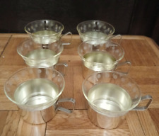 6 vintage DDR Teegläser mit 6