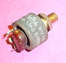 Draht Poti Widerstand Potentiometer  1,5  K Ohm  , 4 Watt  /  LF 2