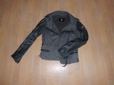 TIGHA DAMEN STOFF/LEDER JACKE