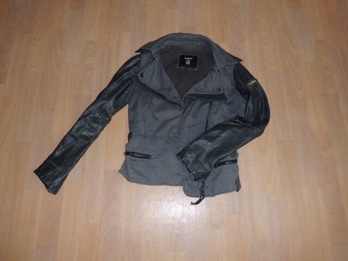 Tigha damen stoff - stoff/leder, jacke