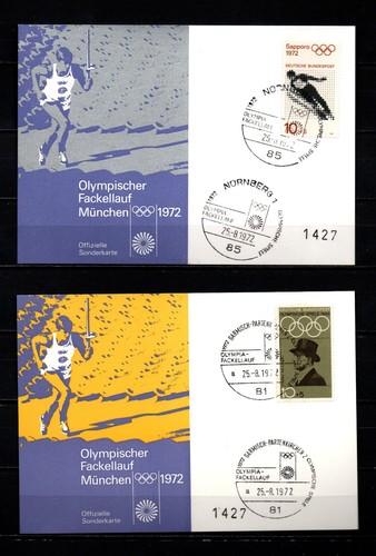 Sonderkarten zum olympischen - sonderkarten,