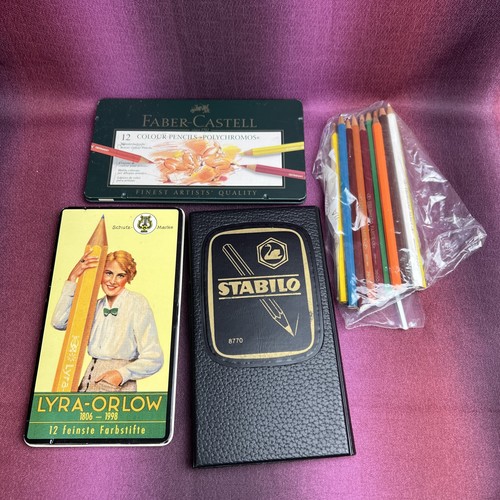 Alte buntstifte eberhard faber - buntstifte,