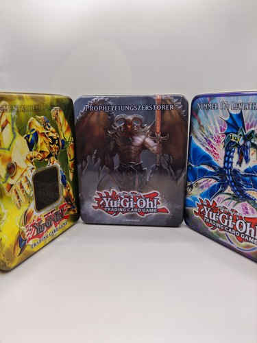 Leere tin boxen - 3x,