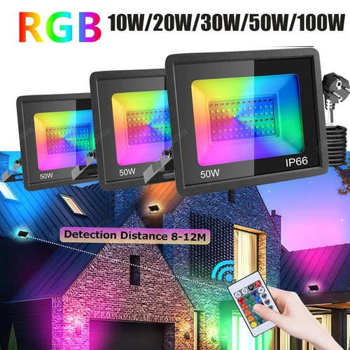 100w rgb led fluter - rgb,