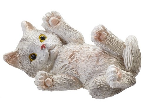 Dekofigur katze liegend - dekofigur,