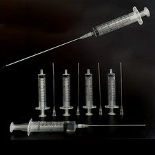 5 x Spritze 10 ml + 5 x  Stumpfkanüle 100 mm Luer Lock