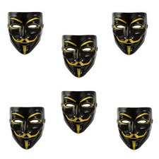 Vendetta Maske 6 Stk im Set
