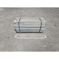 Stahlbohle 1,57m x 0,19m Layher/Assco/MJ/Alfix gebrauchte Gerüste Stahlboden 