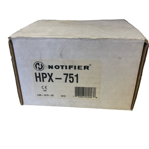 Notifier hpx 751 - notifier, hpx-751