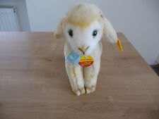 STEIFF-LAMM-COSY LAMBY MIT SCHILD KNOPF UND SCHLEIFE!