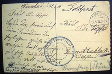 FELDPOST / LUFTWAFFE  1916  -