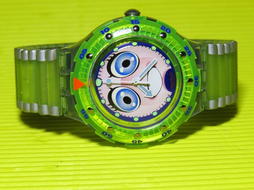 Swatch scuba stripp mit - swatch, neon