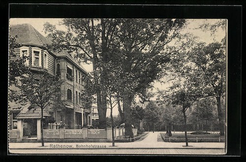 Rathenow bahnhofstrasse mit - bahnhofstrasse,