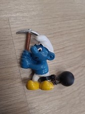 40213 Strafarbeiter Schlumpf Schleich Peyo W. Germany Schlümpfe Smurfs 1980