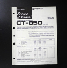 Original PIONEER CT-850 Stereo