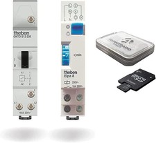 Stromstoßschalter OKTO, Treppenlichtzeitschalter ELPA 8, Micro SD Karte, Adapter