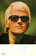 Heino -  - original Autogramm -  - ca. 14x9cm - Autogrammkarte
