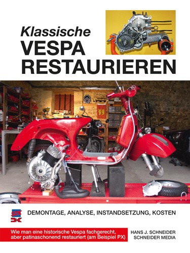 Klassische vespa roller - vespa, px