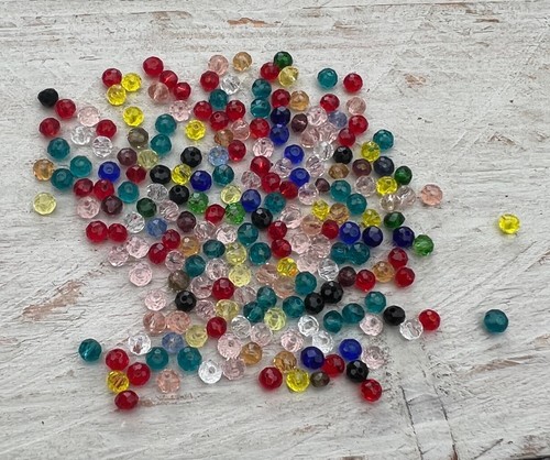 200 stück facettierte - stück,