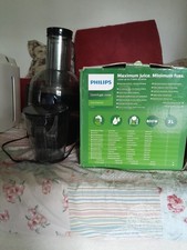 Philips Entsafter Saftpresse Zentrifugal 800W QuickClean Schwarz