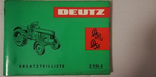 Deutz ersatzteilliste z1151 - deutz, z1151-2
