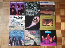 Kleine Sammlung von 11 Deep Purple LP's  VG bis VG+