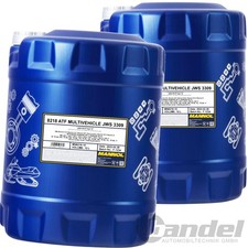 2x 10L MANNOL GETRIEBEÖL ATF