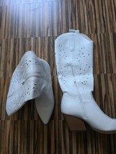 Stiefel Weiß Größe 38