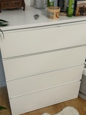 IKEA Malm Kommode 4 Schubladen Weiß Schlafzimmer - Gebraucht Guter Zustand