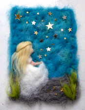 ♥WOLLBILD STERNTALER KLEID