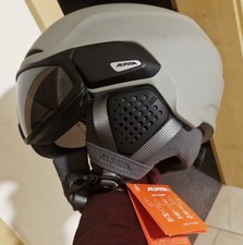 Alpina Unisex Kinder-Ski Snowboard-Helm, Visier, Größe 51-55 Cm