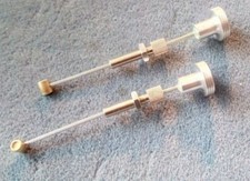 BMW R45 65 80 100 Handchoke Einzelzug Knopf aus Aluminium