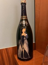 leer Flasche Magnum Champagne Taittinger Prelude 2000 Deko Gastro Bar