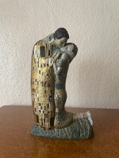GUSTAV KLIMT SKULPTUR " Die Liebenden" (L) H 25CM