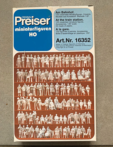 Preiser 16352 120 unbemalte - 16352,