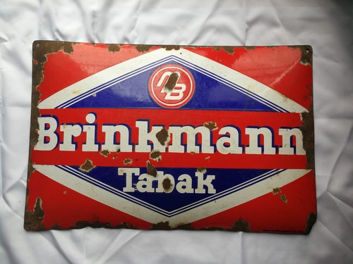 Emailschild brinkmann tabak - ,