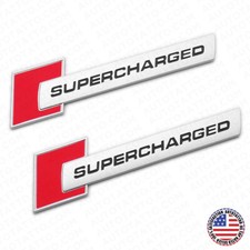 Audi Supercharged Side Fender