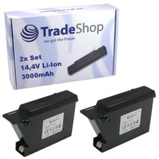 2x Li-Ion Akku 14,4V 3000mAh