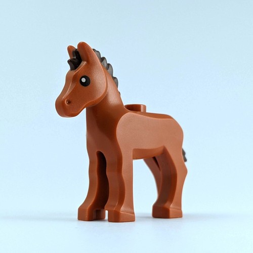 Lego dunkelorange fohlen - lego,