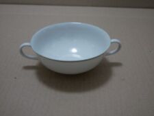 1x Hutschenreuther Selb Juwel Suppentasse Dessertschale Schale  - grüner Rand