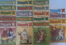 18 x Mosaik Abrafaxe Comic DDR
