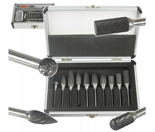 Hartmetall frässtifte set - hartmetall,