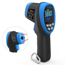 Digital LCD RGB Bildschirm Infrarot Thermometer Pistole Laser Pyrometer 1500°C