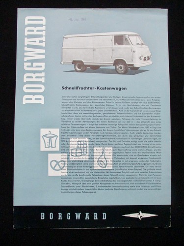 Borgward b611 schnellfrachter - b611,