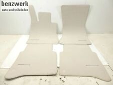 Mercedes W223 V223 4x Fußmatten AMG 8U20 macchiatobeige NEU ORIGINAL 2236803004