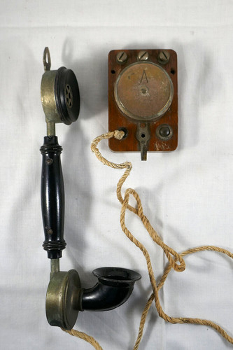Antiker telefonhörer - antiker,