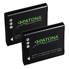 2x Premium Akku für Olympus