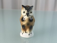 Sammler Porzellan Figur Eule 8