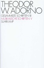 Adorno, Theodor W.: Gesammelte