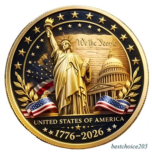 Souvenir coin 250th - coin:,